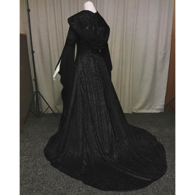 Thumbnail: Cross-Border 2022 Women's Cos Clothing Medieval Retro Style Wedding Dress 4-Colo