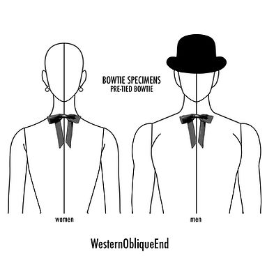 ウエスタン,オブリーク,エンド,蝶ネクタイ,ボウタイ,ブランド,標本,通販,bow tie,specimens,types,brand,japan