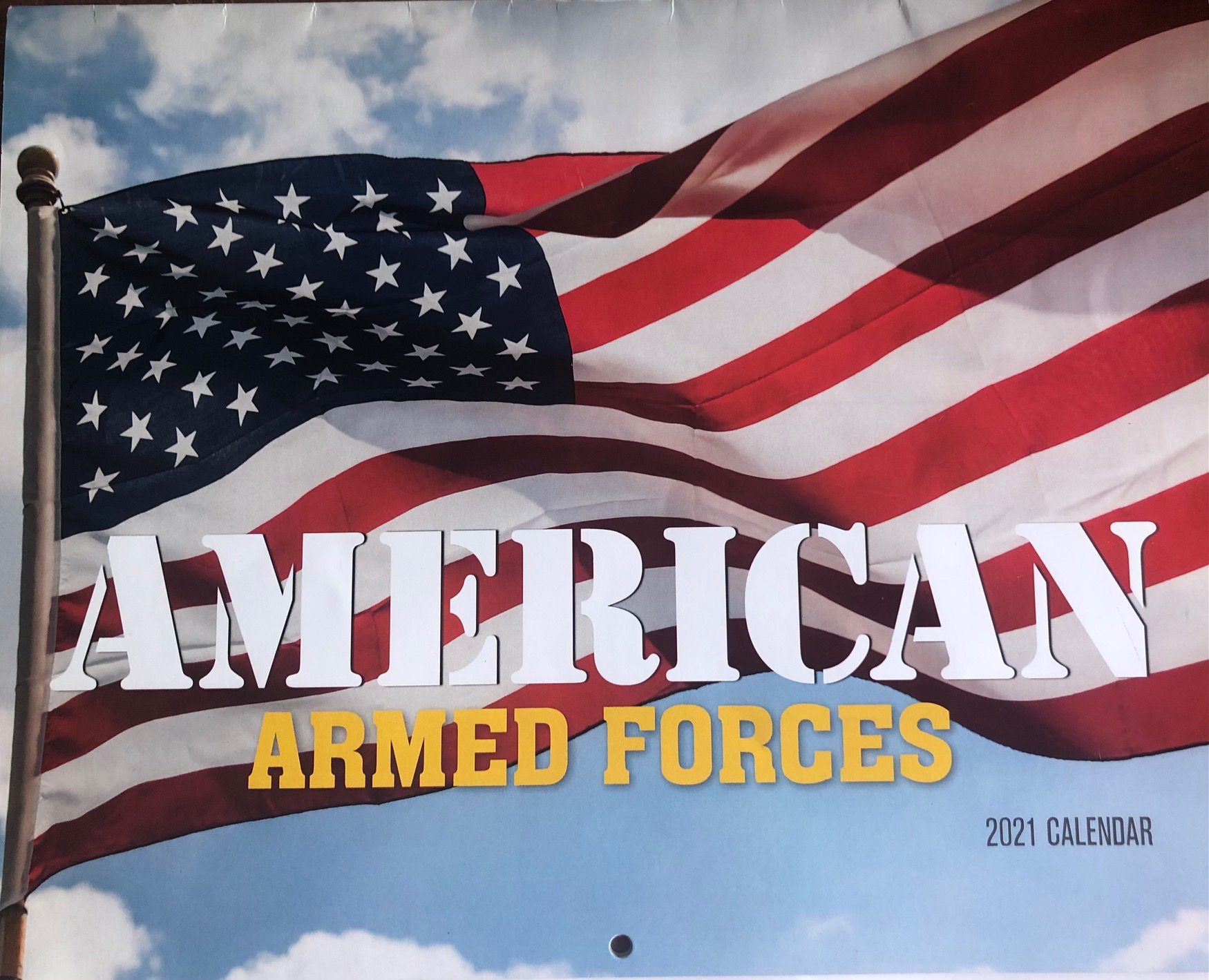 American Armed Forces 2021 Calendar