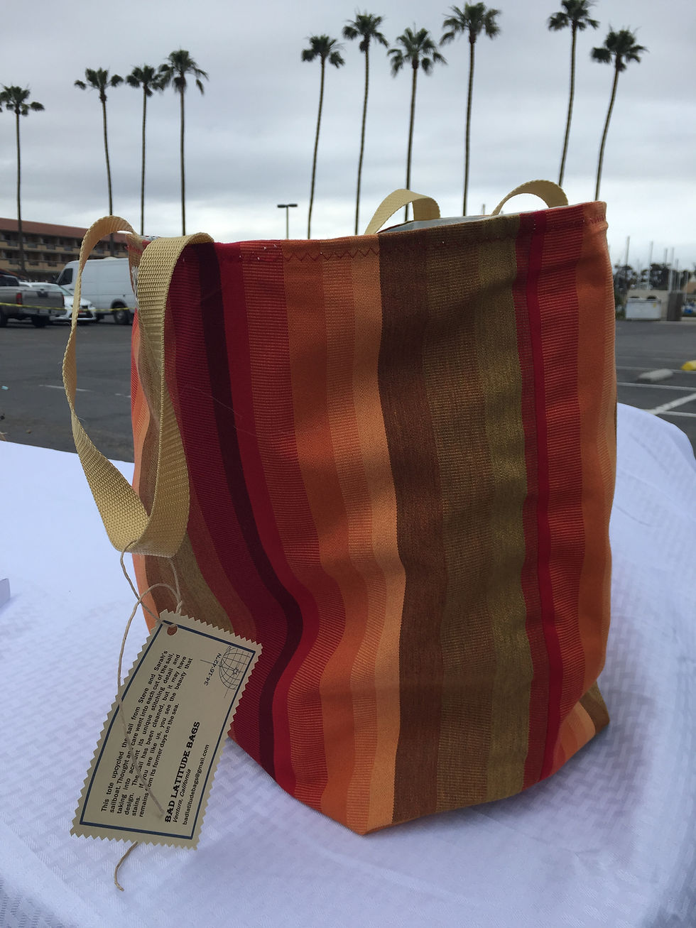 Thumbnail: Large Bag with Stationary Straps