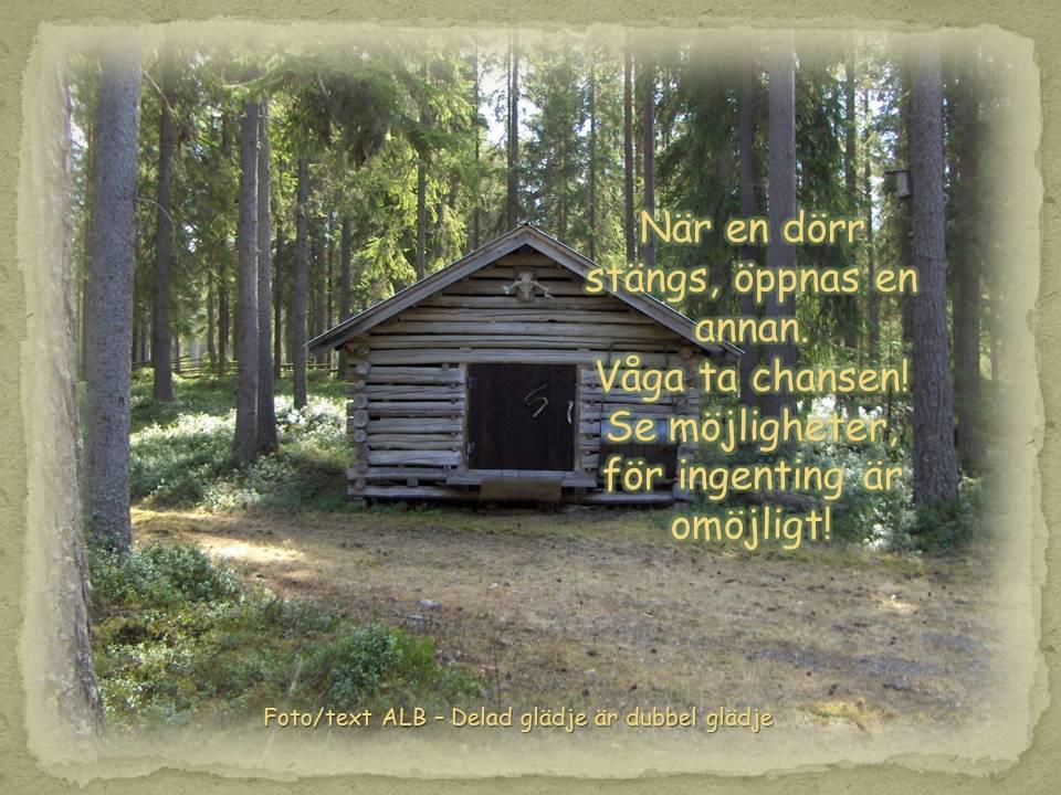 När en därr stängs