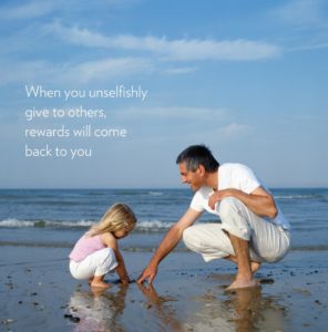 When you unselfishness