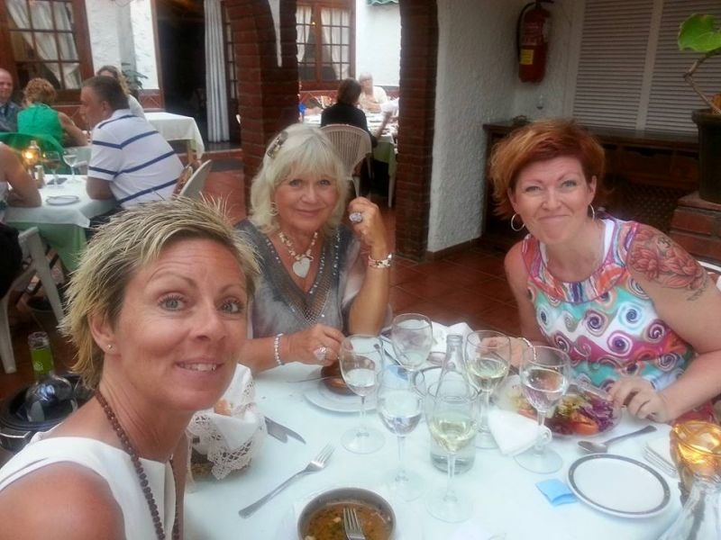 Pepe Rico med oss tre