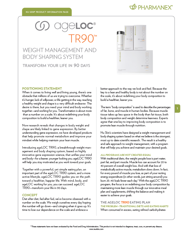AgeLOC TR90
