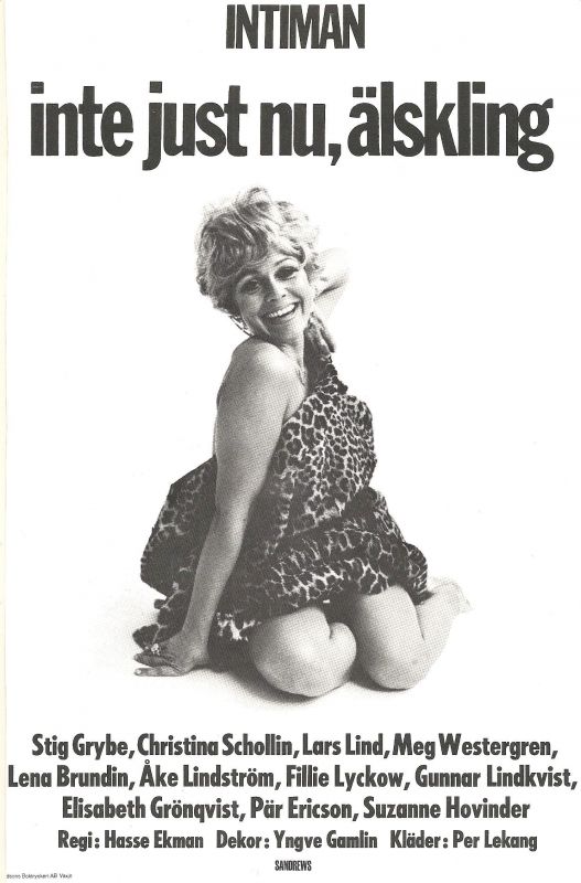 19700911 Inte just nu, älskling