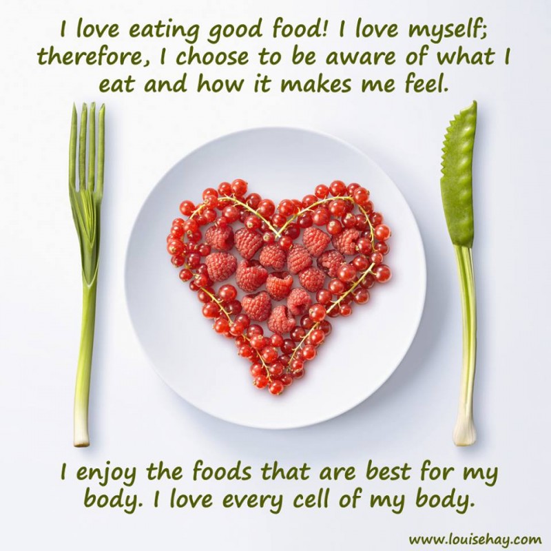 I love eating good food