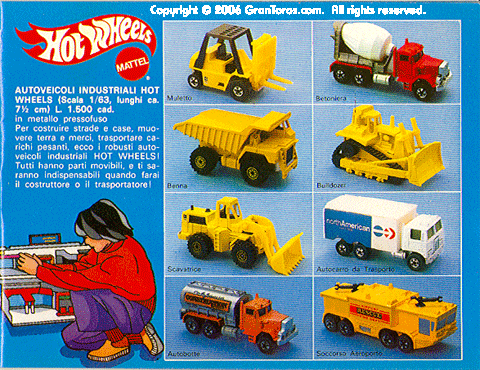 Page 4 of the 1981 Italian Hot Wheels ca