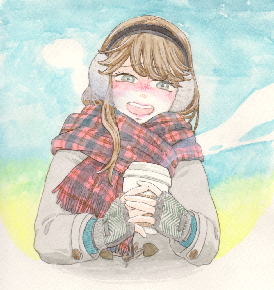 冬のマフラー