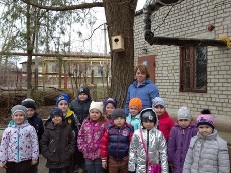 С любовью к пернатым -цикл мероприятий во Власовском детском саду
