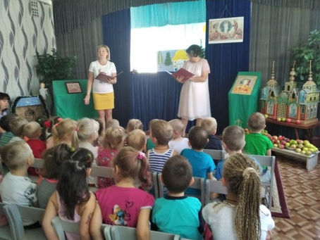 В «Ягодке» прошел праздник «Преображение Господне»