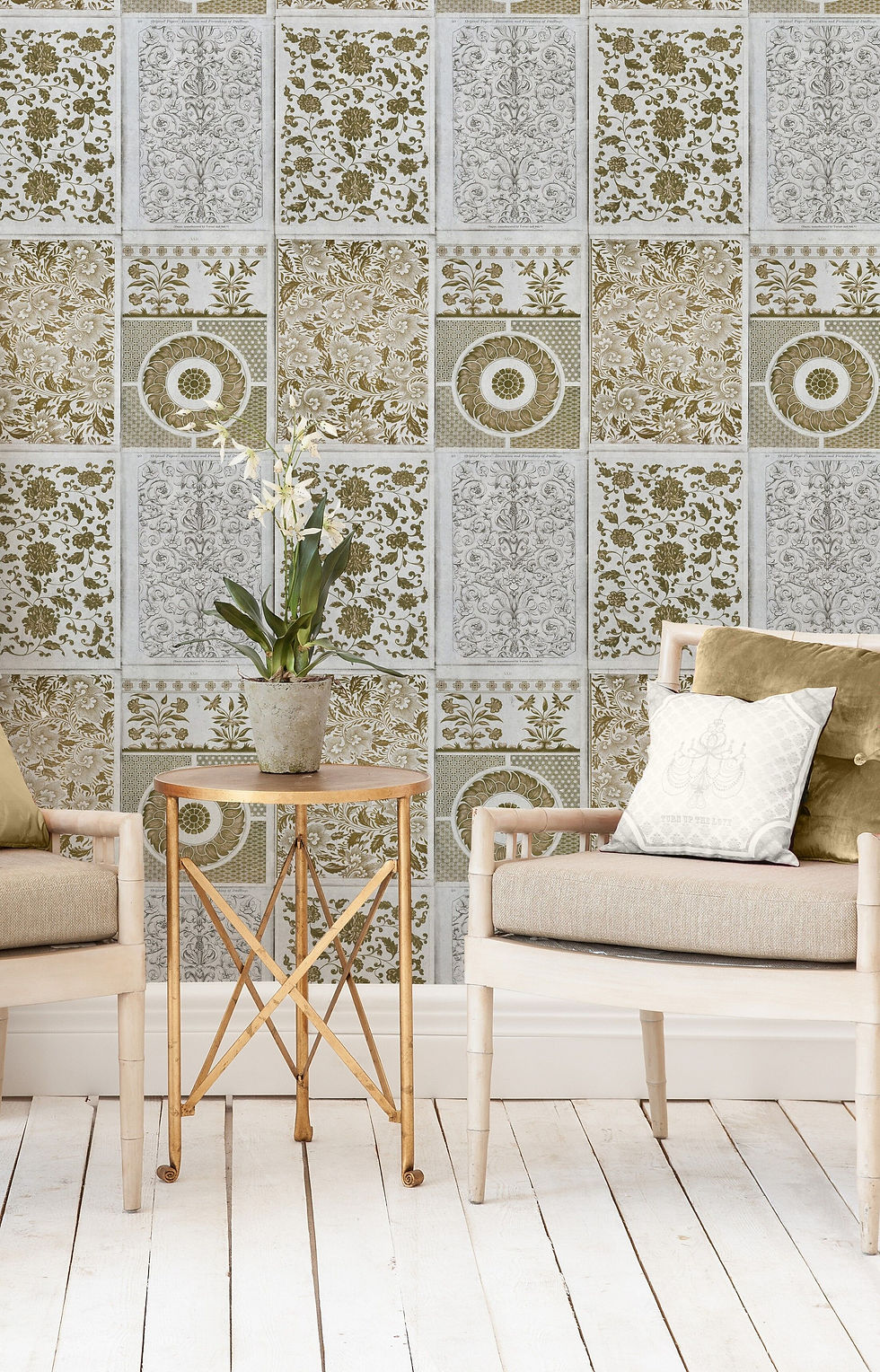 Tiled Print Wallpaper