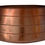 Thumbnail: Round Copper Metal Tree Skirt