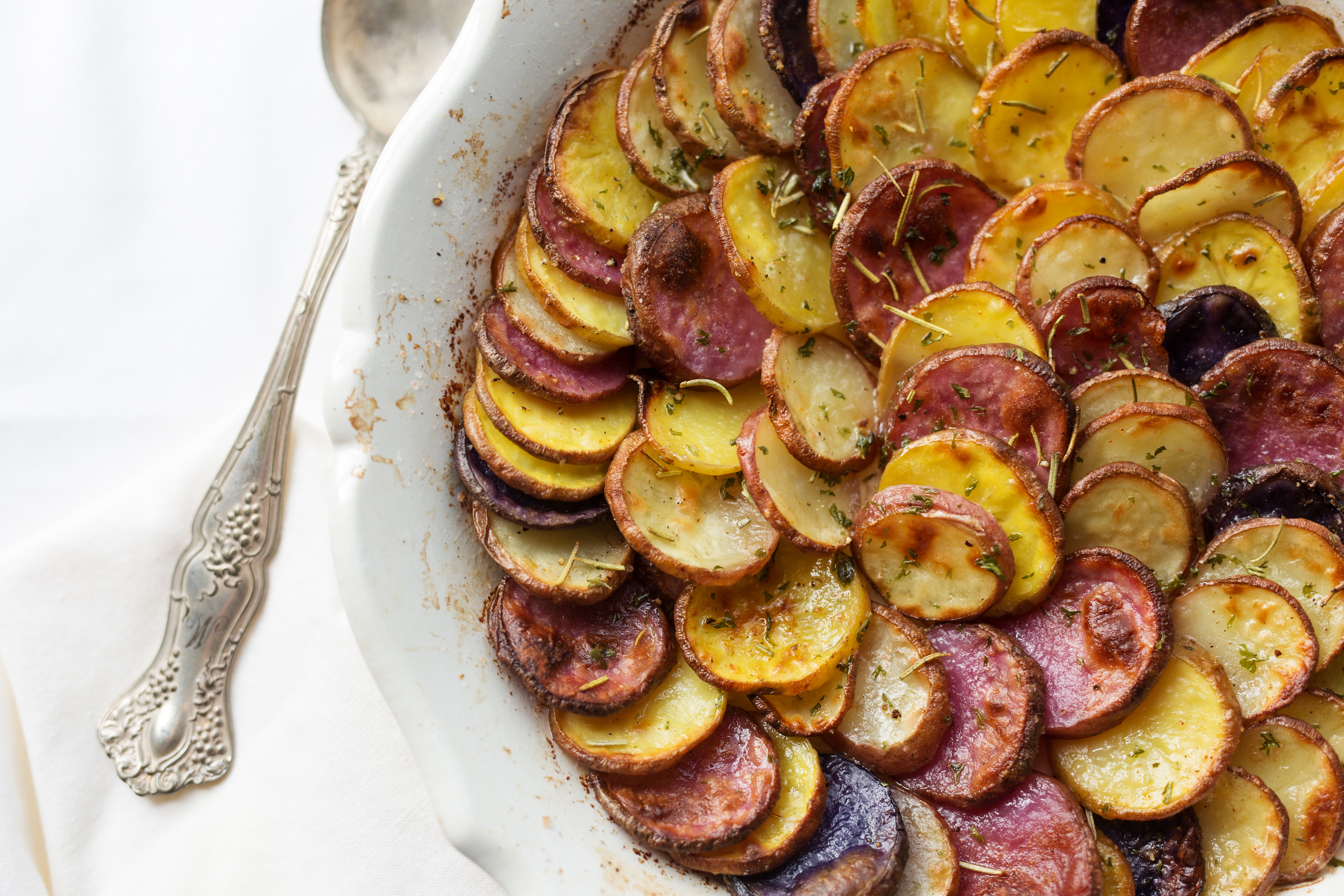 Arranged Food and Objects