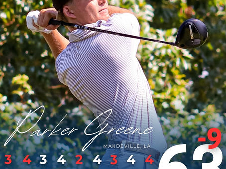 Greene, Ramsey, and Artieta Lead After Round One at LJGT at Squire Creek