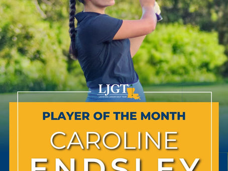 Louisiana Junior Golf Tour Names Caroline Endsley 2025 November Player of the Month
