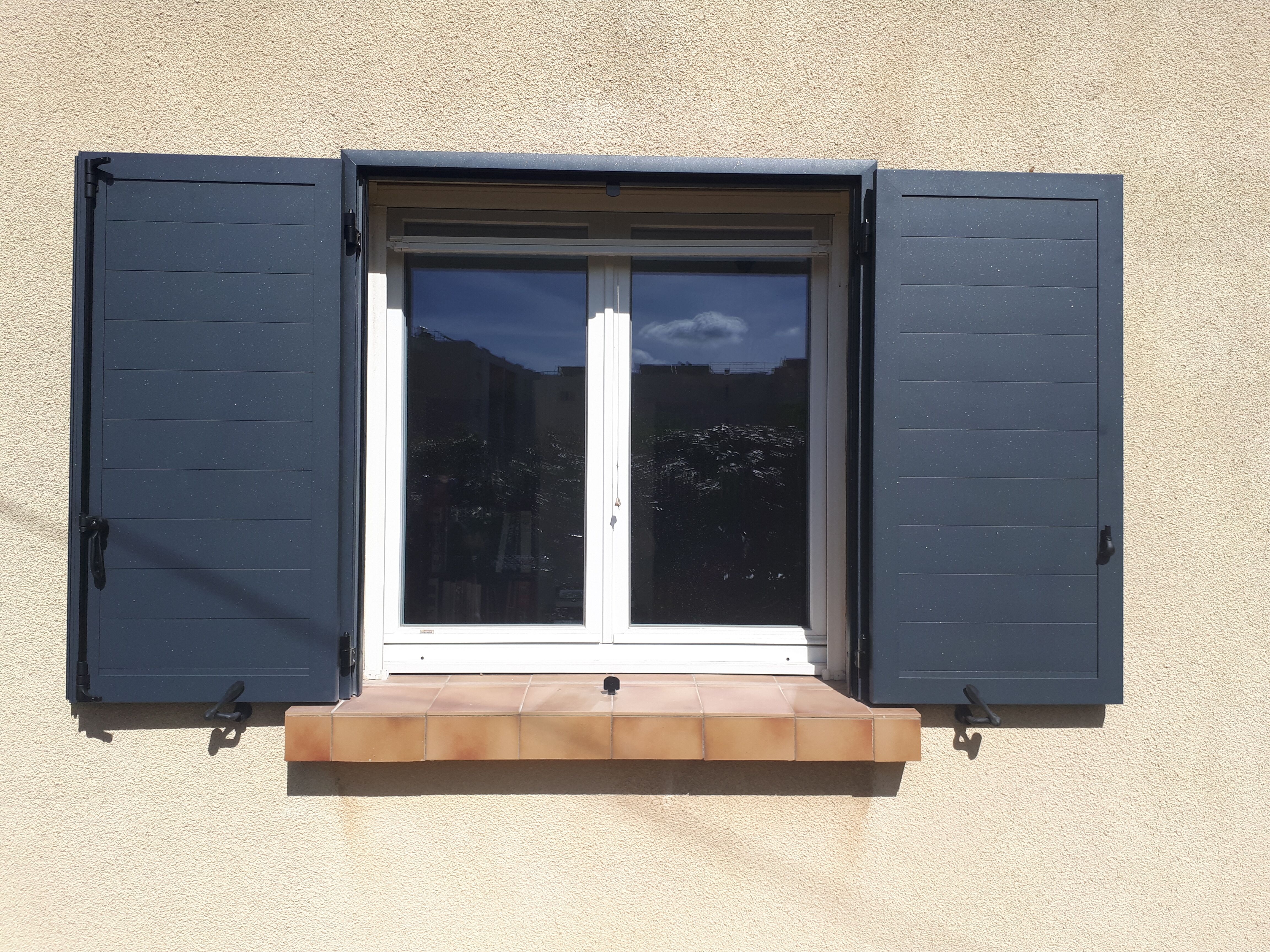 volet aluminium extrudé