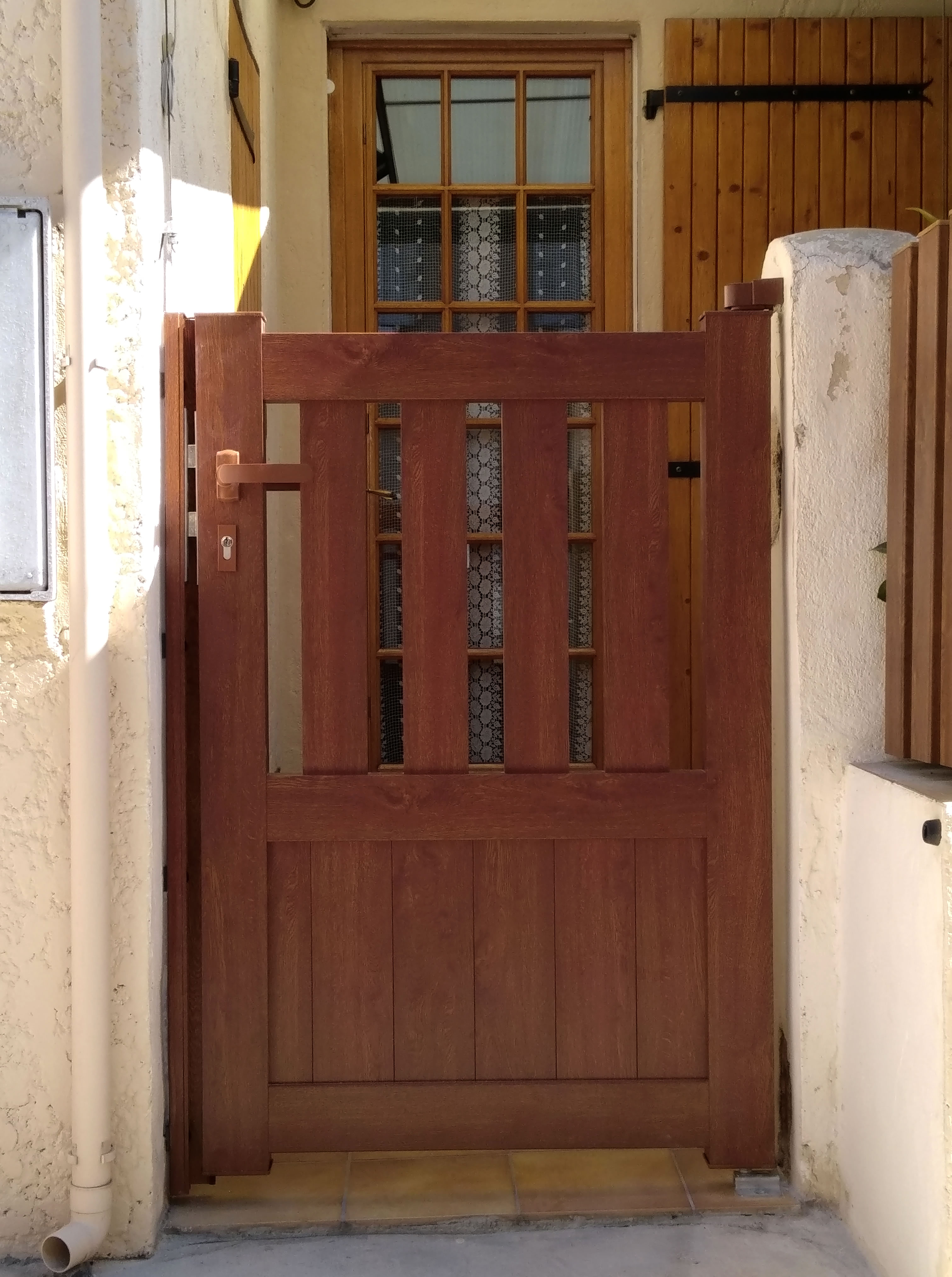 c13 portillon chêne doré
