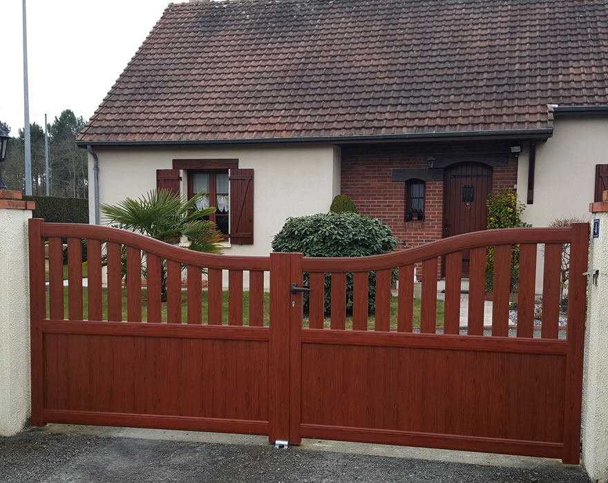 Portail aluminium
