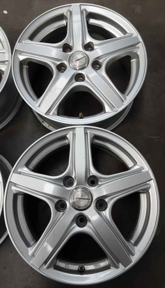 Thumbnail: Set of 4 Plencia wheels 15X6 PCD 5X114.3 Offset 43