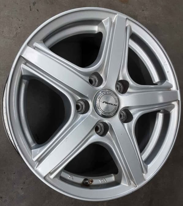 Thumbnail: Set of 4 Plencia wheels 15X6 PCD 5X114.3 Offset 43
