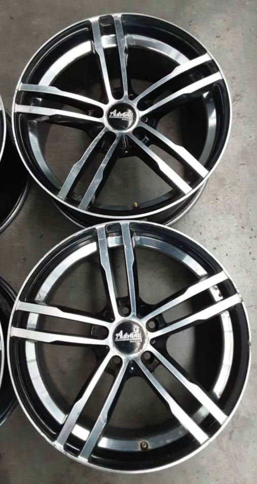 Thumbnail: Set of 4 Advanti wheels 18X8 PCD 5X114.3 Offset 38