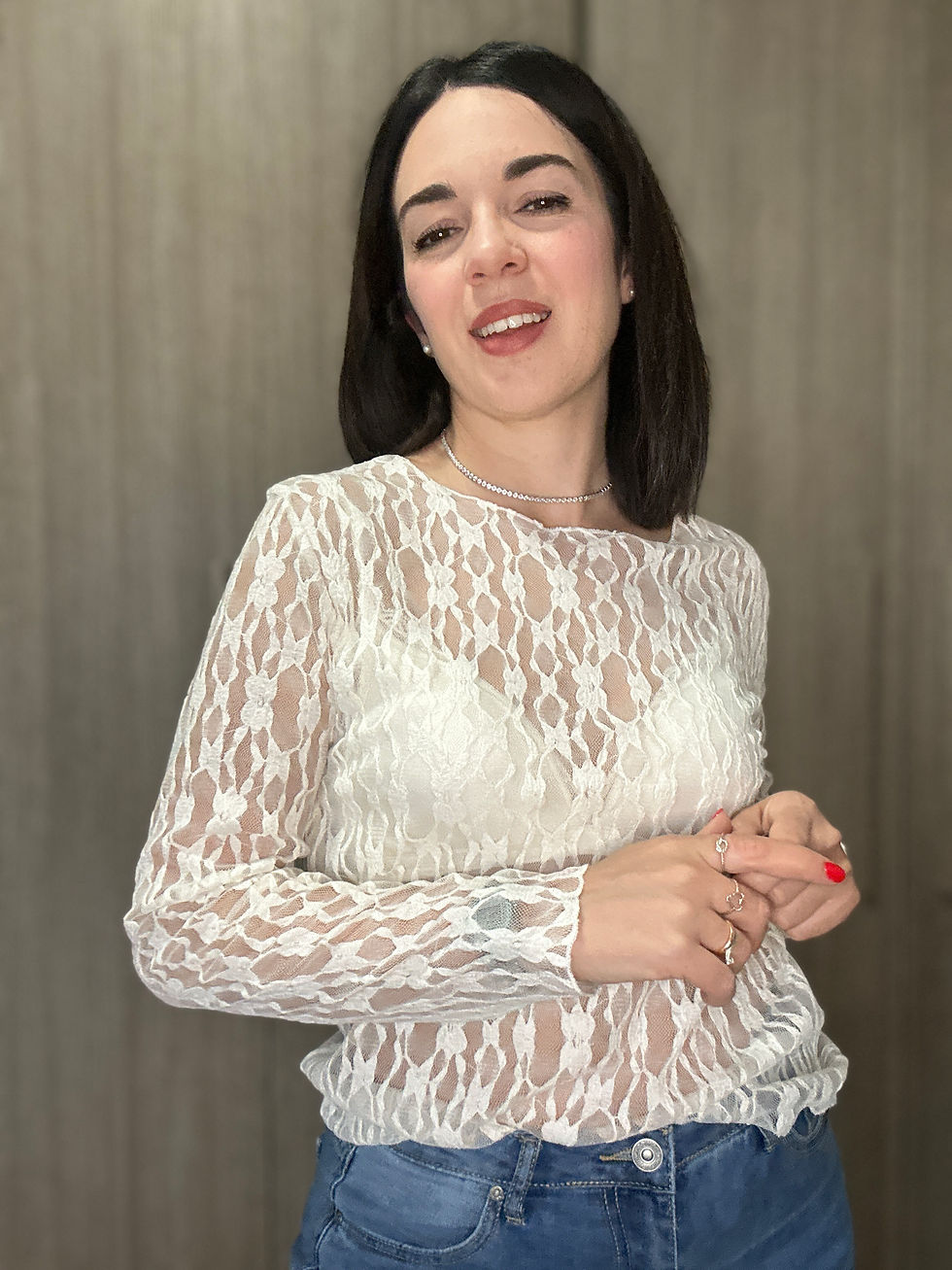 Miniatura: Maglia Alice bianco latte 