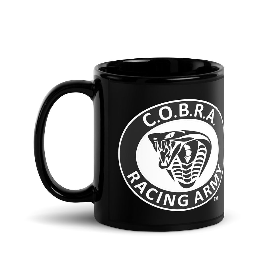 Thumbnail: Black Glossy C.O.B.R.A. RACING ARMY Mug