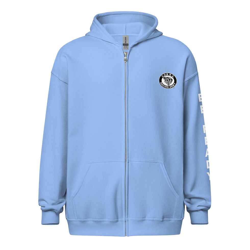Thumbnail: The C.O.B.R.A. Signature Hoodie (Black White Logo & White Tagline)