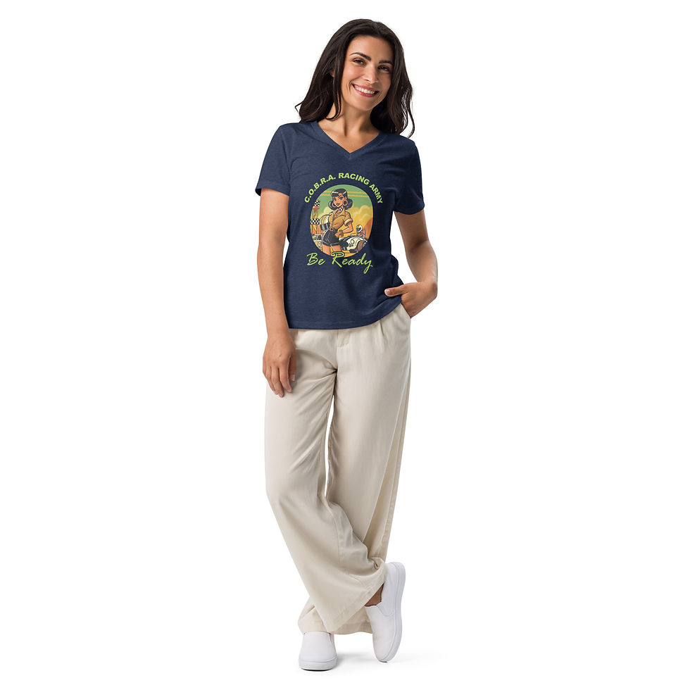 Thumbnail: Mary J: Victory Lane V-Neck
