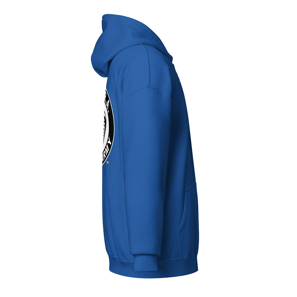 Thumbnail: The C.O.B.R.A. Signature Hoodie (Black White Logo & White Tagline)