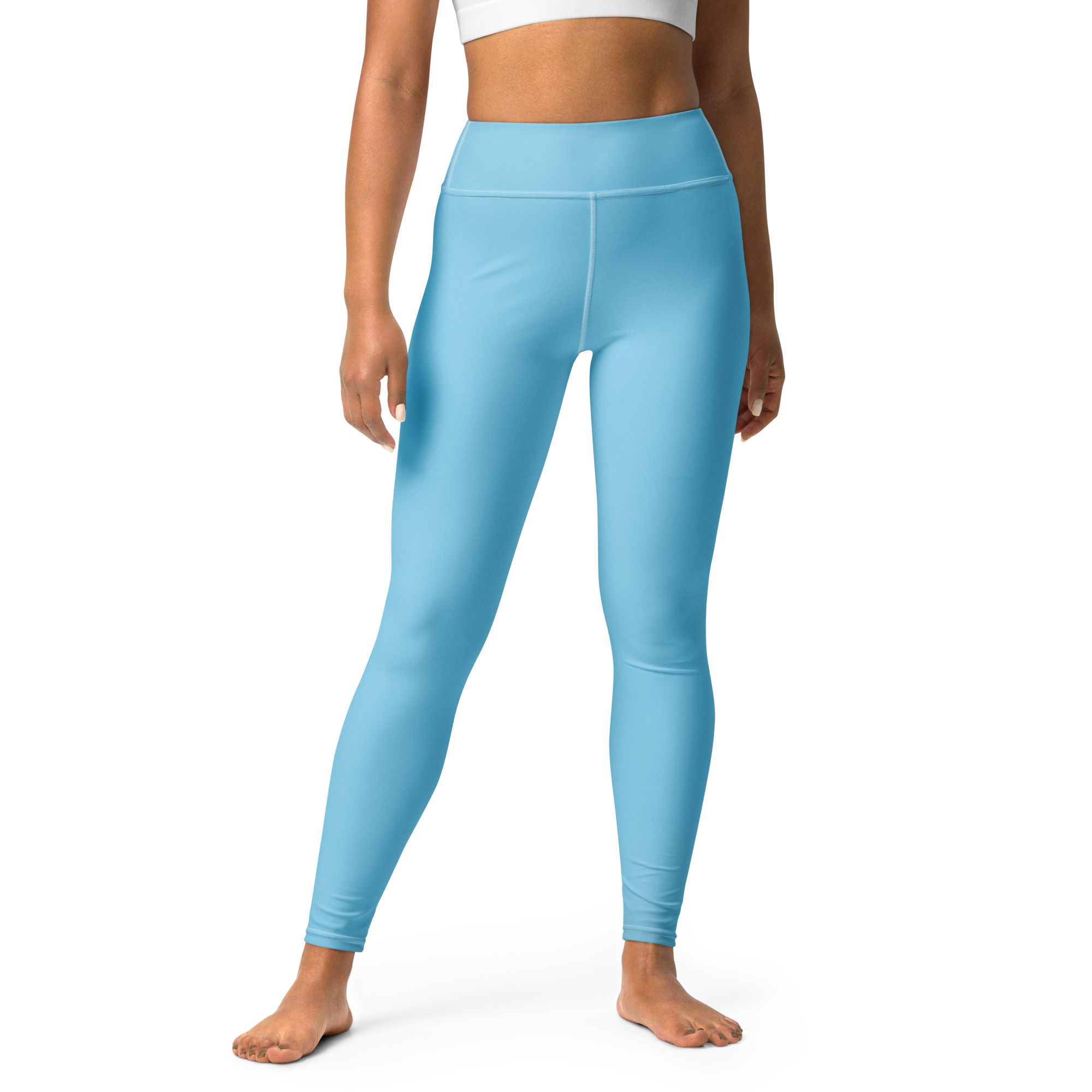 Sky Blue Yoga Leggings