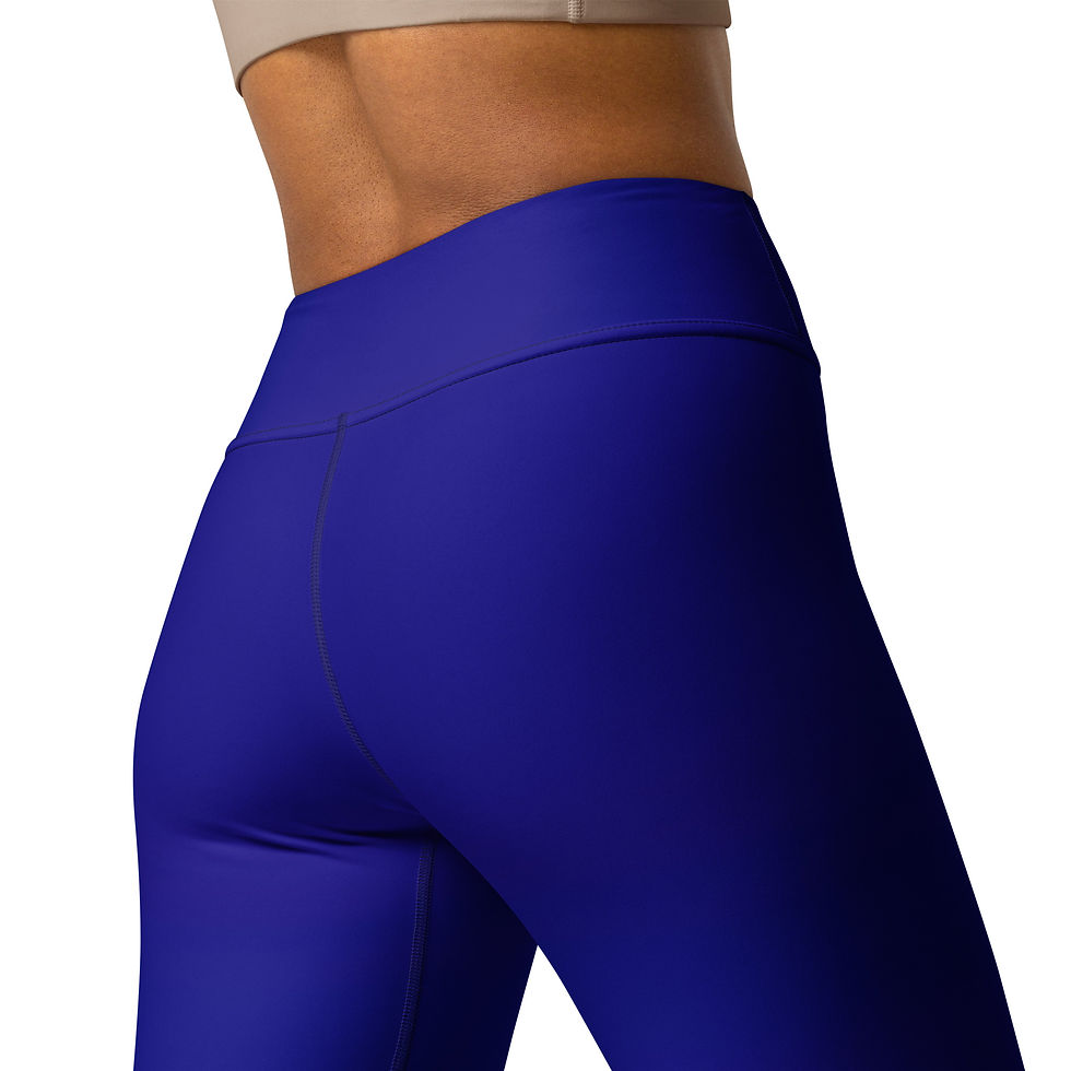 Thumbnail: Navy Blue Yoga Leggings