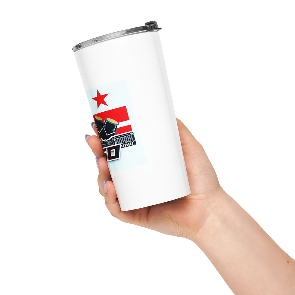 Thumbnail: Tapered stainless steel tumbler