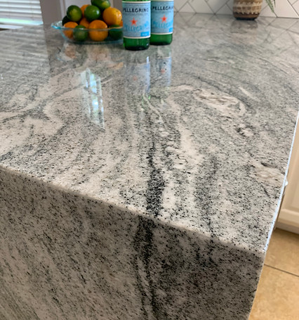 Viscon White granite kitchen countertops CounterSource San Antonio TX