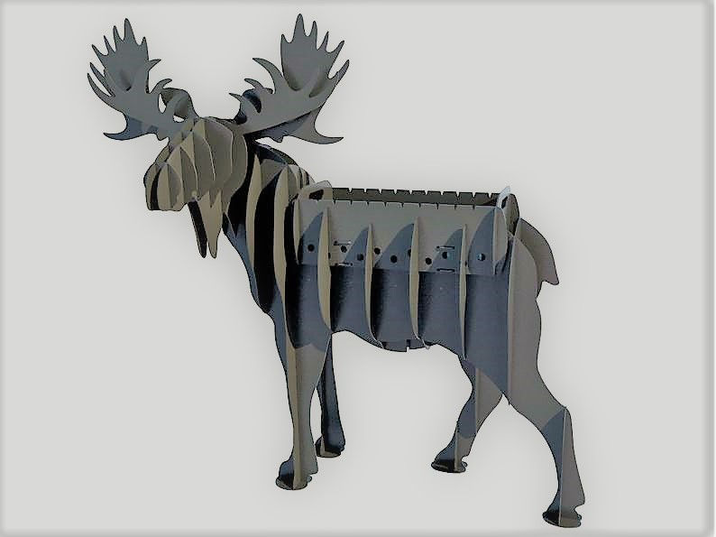 Miniatura: Parrillero/Escultura Alce