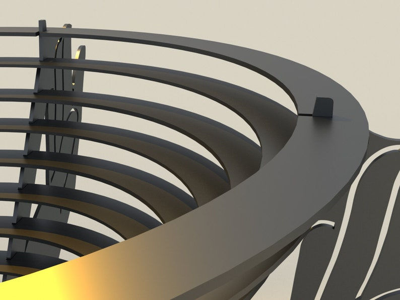 Miniatura: Fogon  de aros modelos  Manos y  Leones