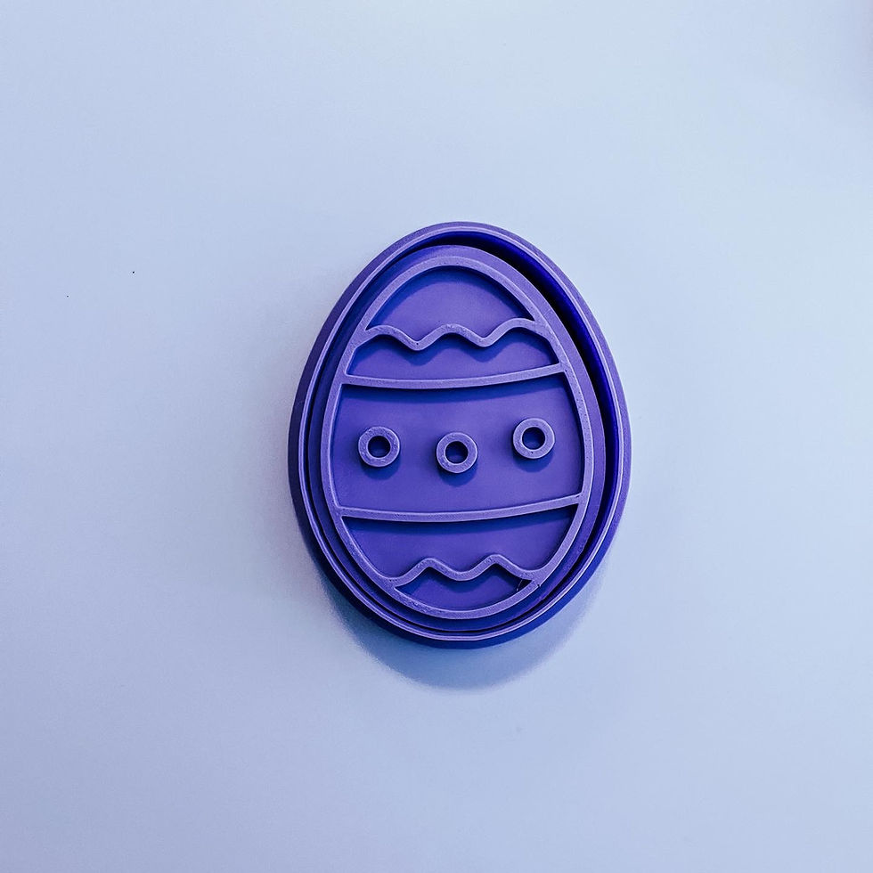 Thumbnail: Pastel Easter Egg Cookie Cutters | 3D Printed