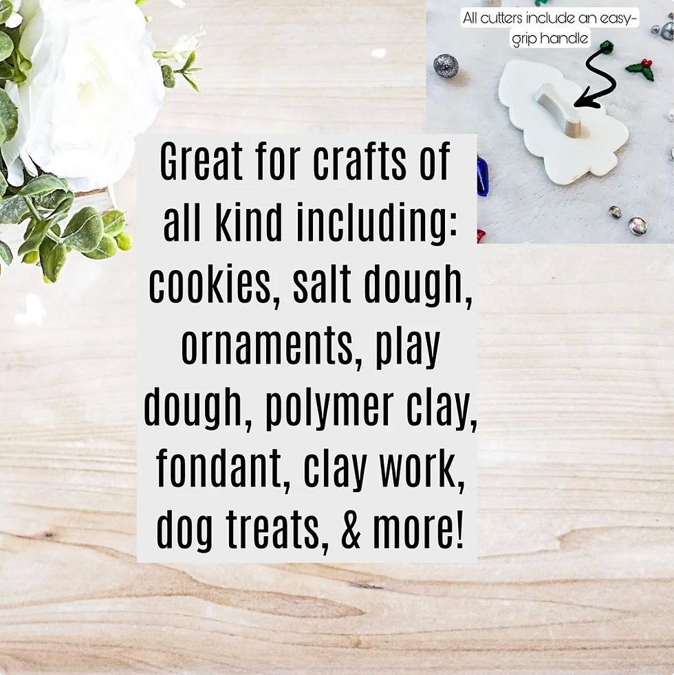 Thumbnail: Santa Christmas Cookie Cutters | 3D Print | Reindeer Sleigh