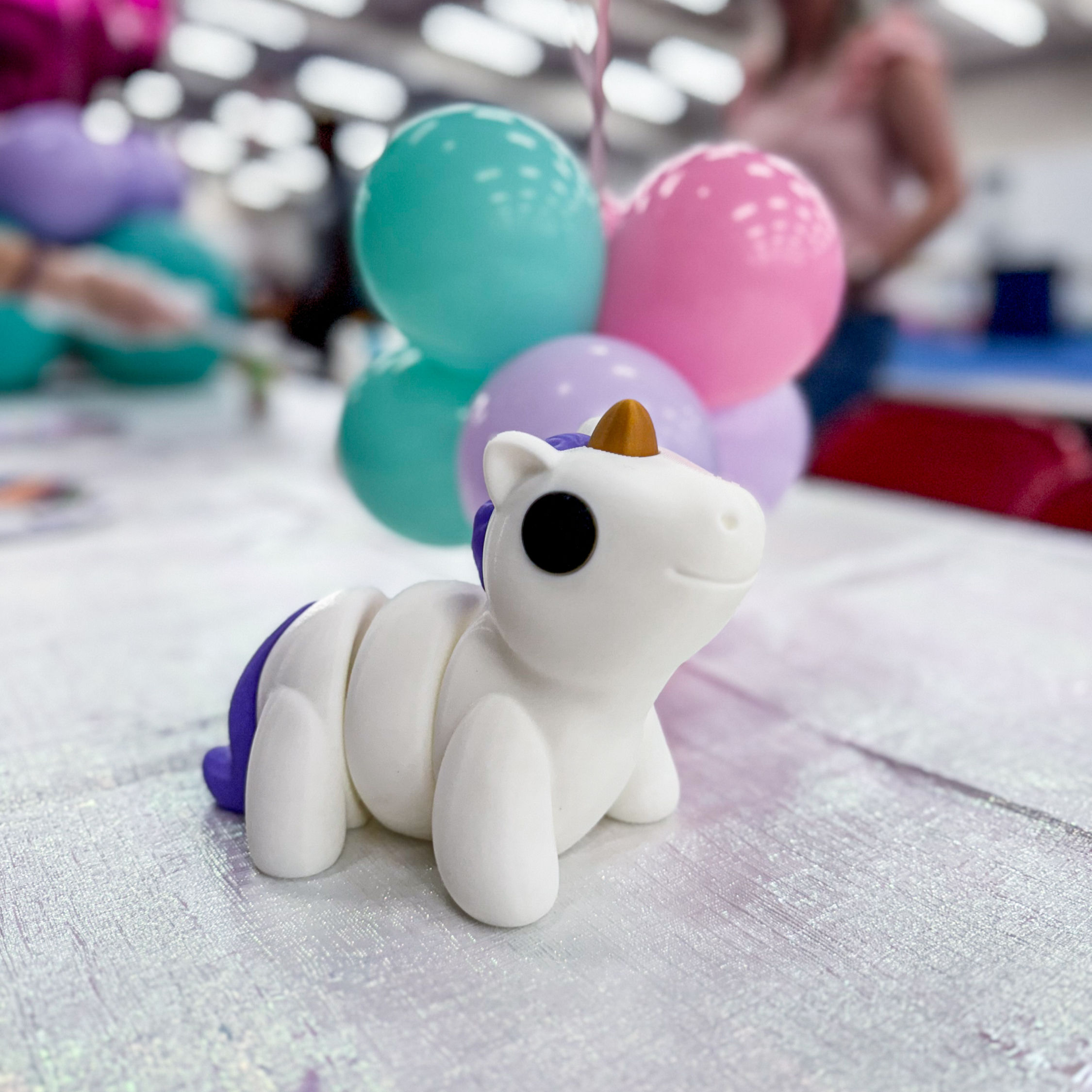 Jumbo Unicorn | Fidget Toy | 3D Print | Zou3D