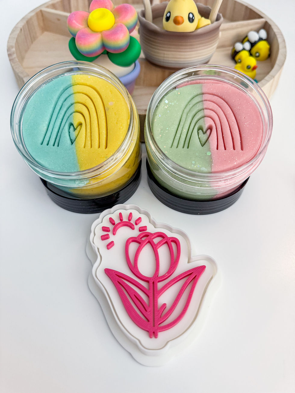 Thumbnail: Hello, Spring Cookie Cutters | Dough Stampers | 3D Printed