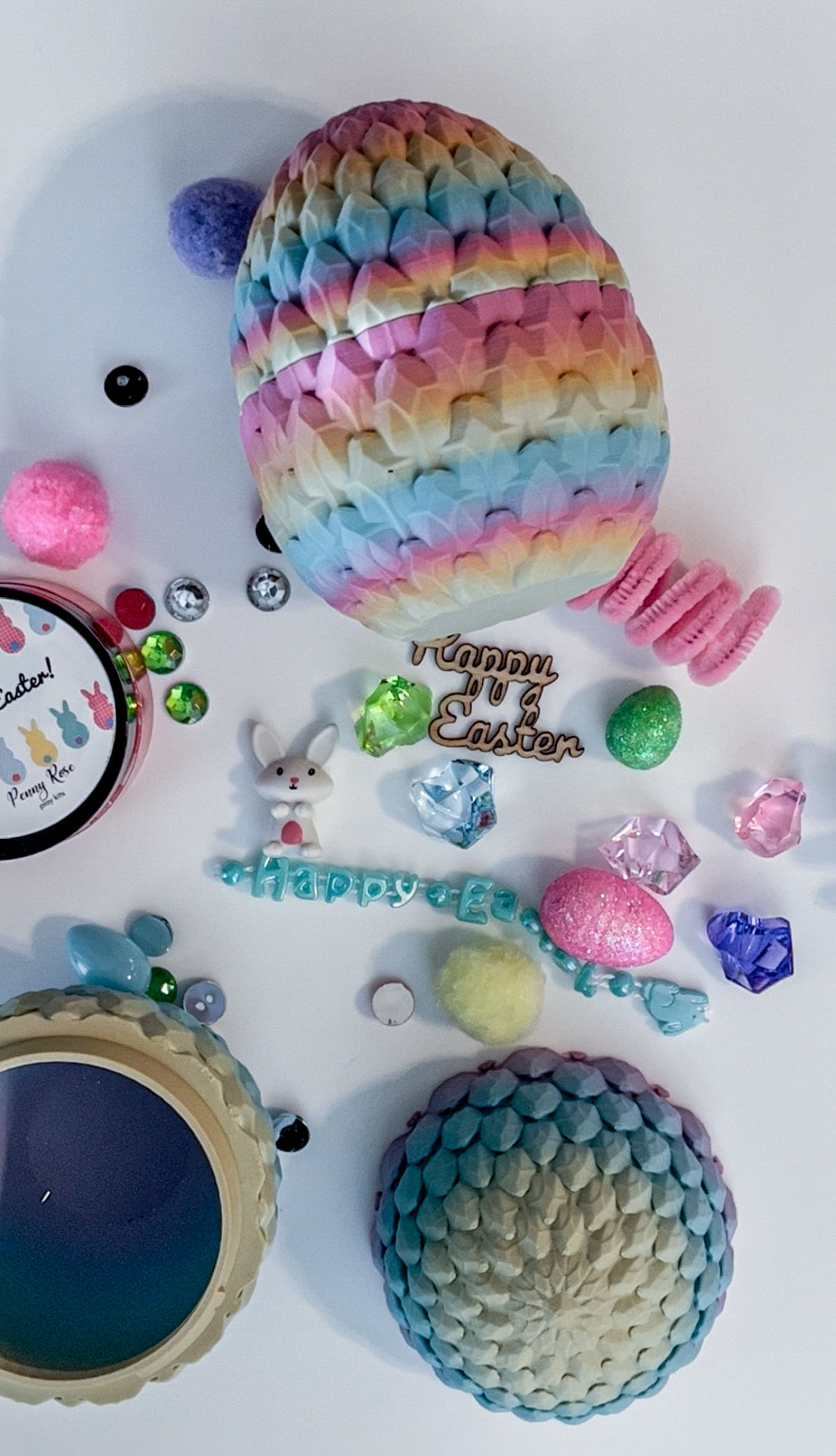 xFillable Egg Dough Kit | 3D Printed