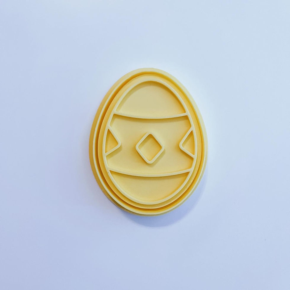 Thumbnail: Pastel Easter Egg Cookie Cutters | 3D Printed