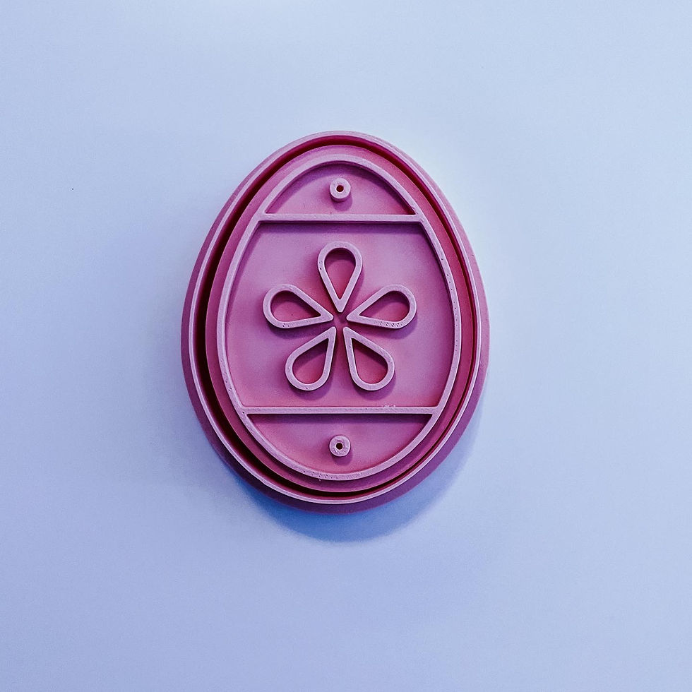 Thumbnail: Pastel Easter Egg Cookie Cutters | 3D Printed