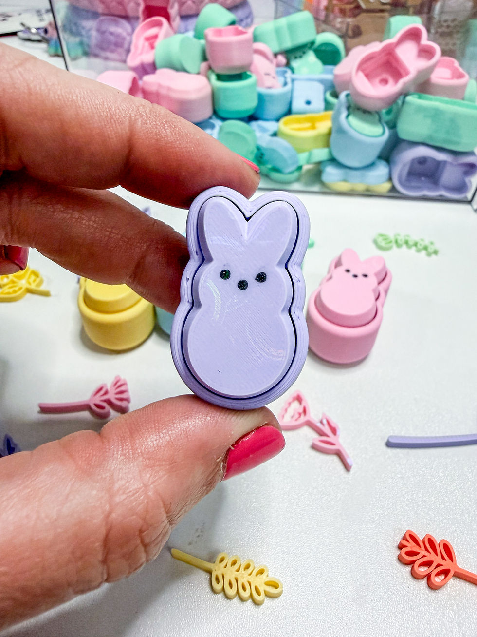 Thumbnail: Easter Bunny Peep Clickers | Easter Basket Stuffer