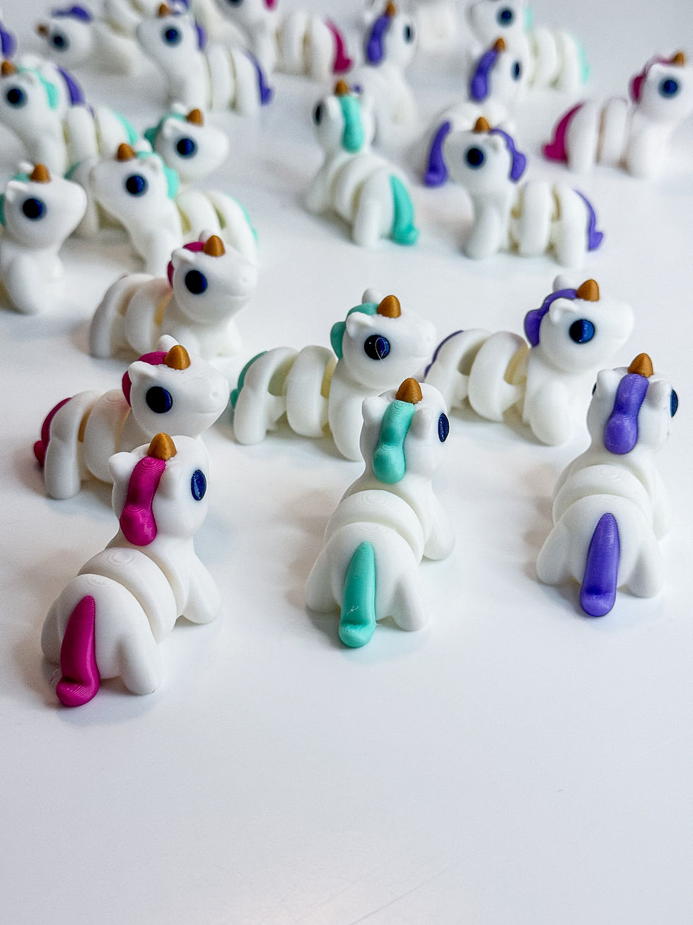 Thumbnail: Baby Unicorn | Fidget Toy | 3D Print | Zou3D