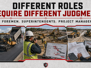 Different Roles Require Different Judgment