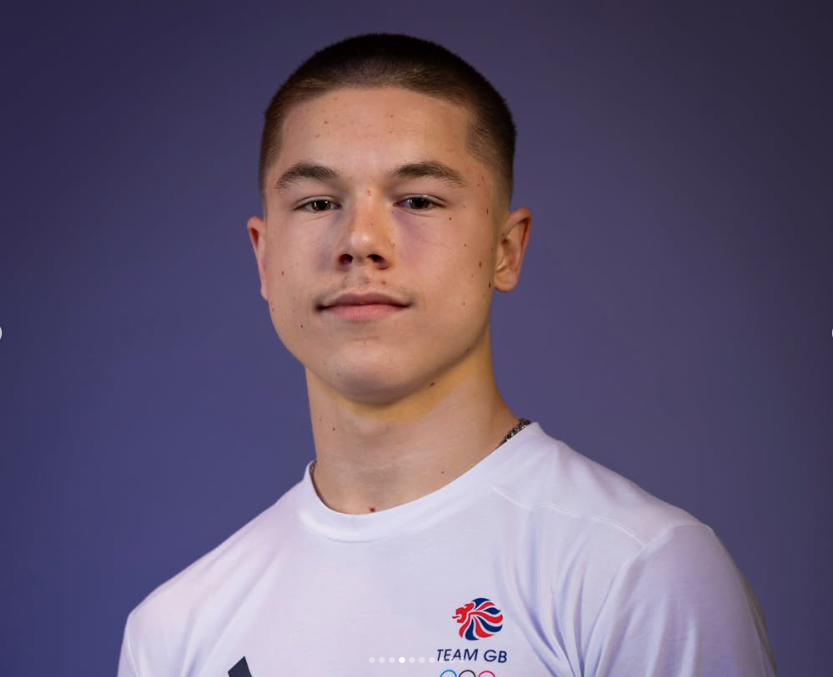 Ben Porter, Woking Gymnastics Club gymnast headshot for Team Great Britain Gymnastics.