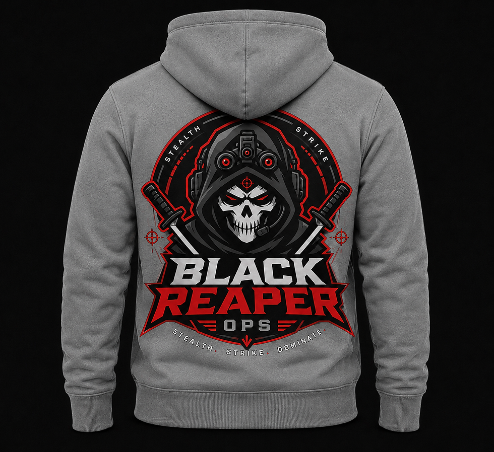 Thumbnail: Black Reaper Ops Hoodie