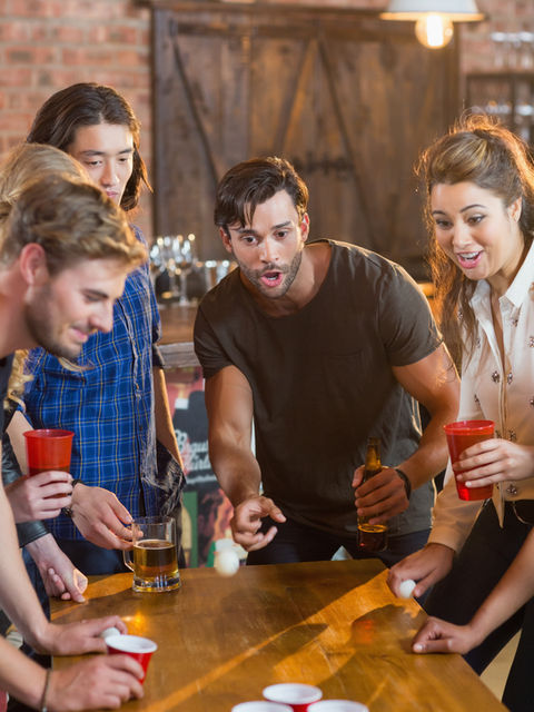 The Hungover Games Beer Pong