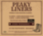 Peaky Liners - Line Dancing! Beginners - 12.30pm - 1.30pm
